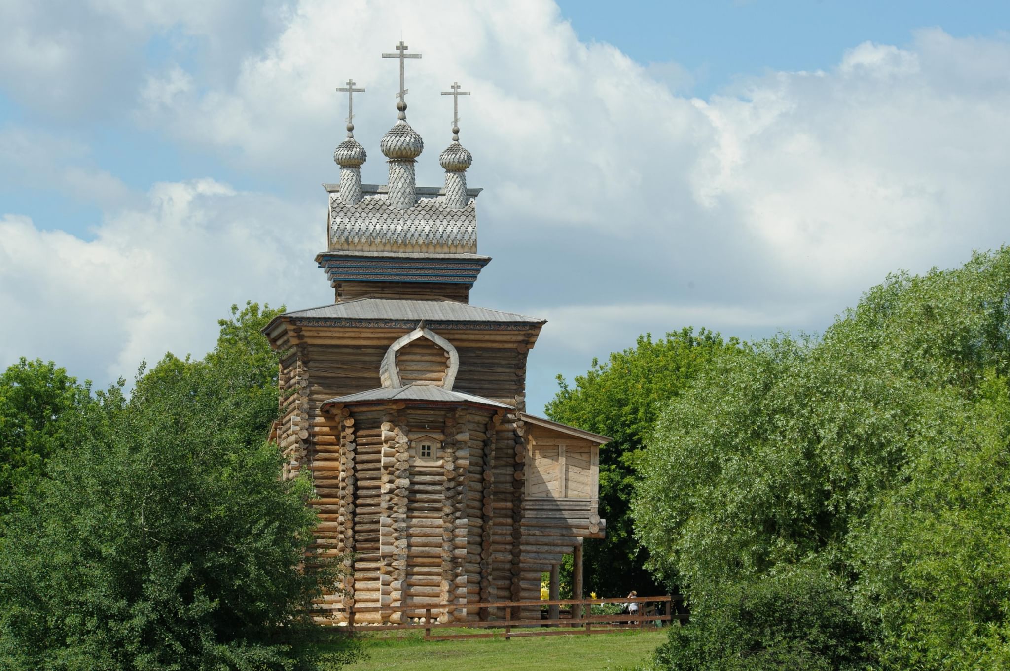 Георгиевская деревянная Церковь в Коломенском