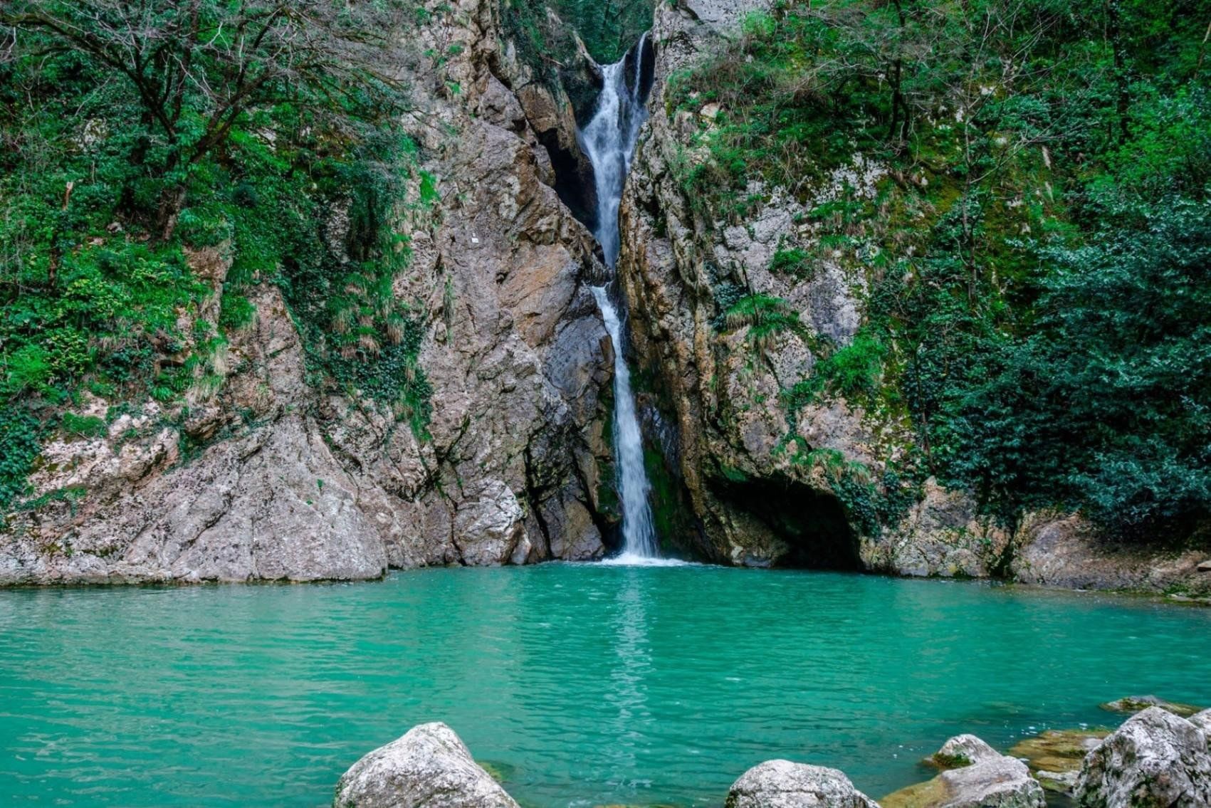 Горы водопады сочи - Фото