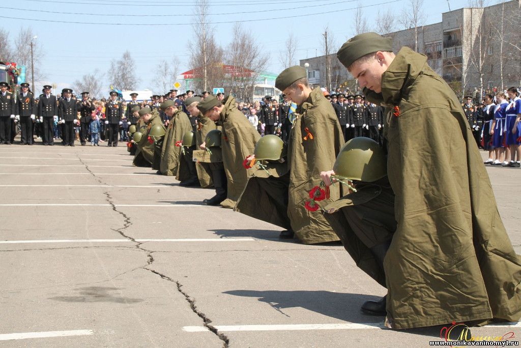 Минута молчания на день победы картинка