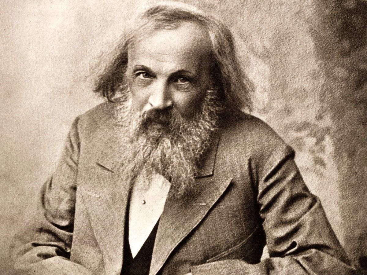 Rn менделеев. Дмитрия Ивановича Менделеева.