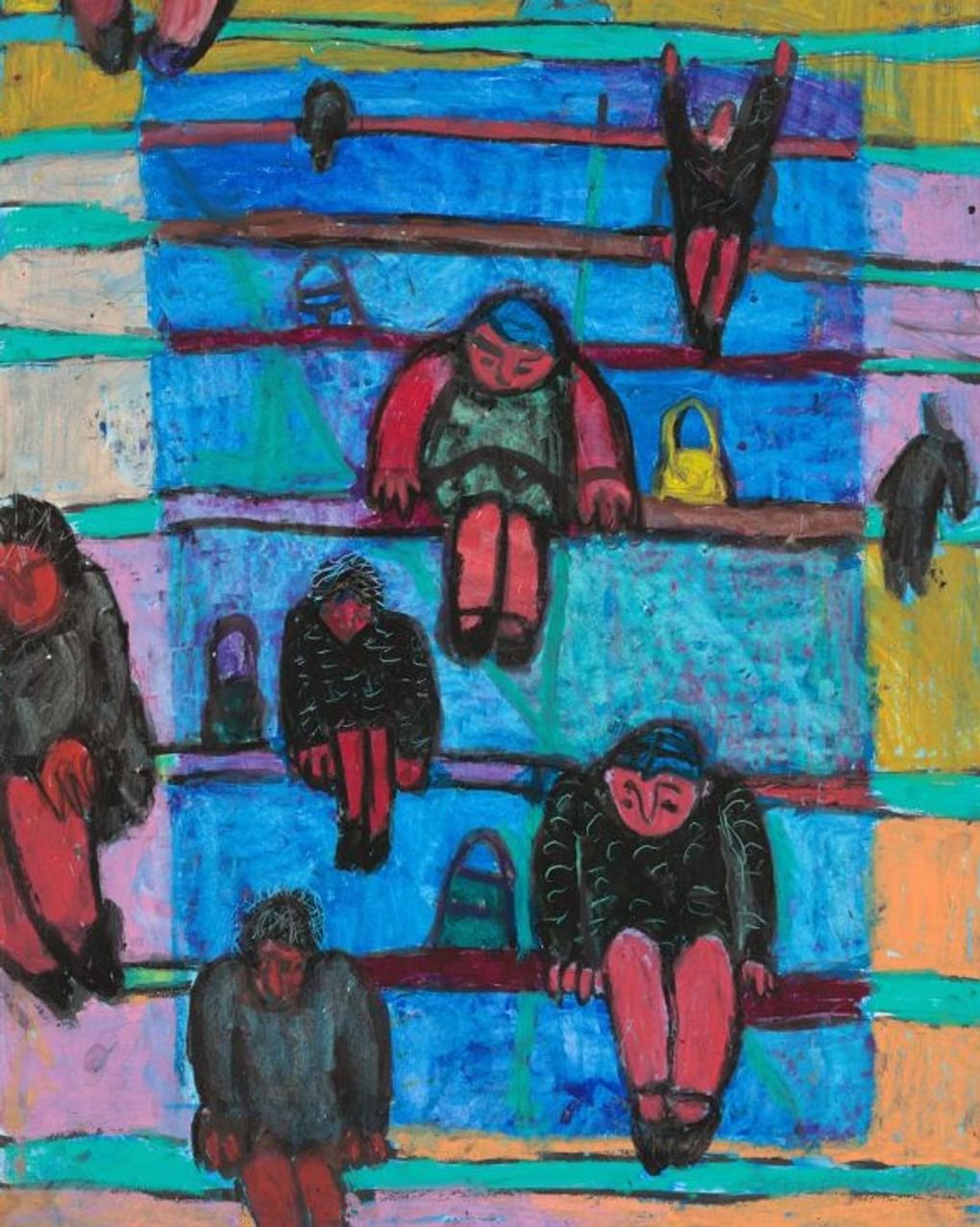 Наталия Данберг. В ожидании осени (фрагмент). 1999–2000. Московский музей современного искусства, Москва