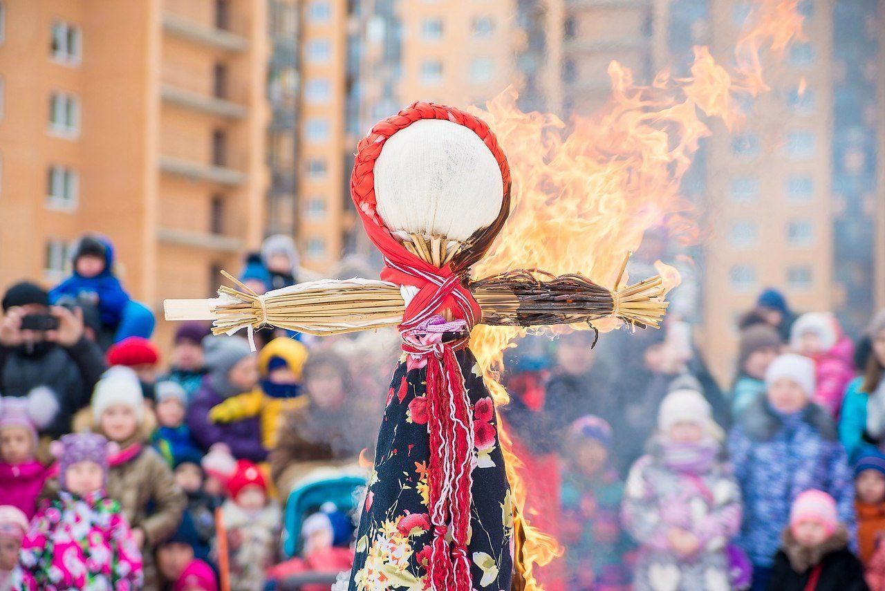 масленица в нижнем парке