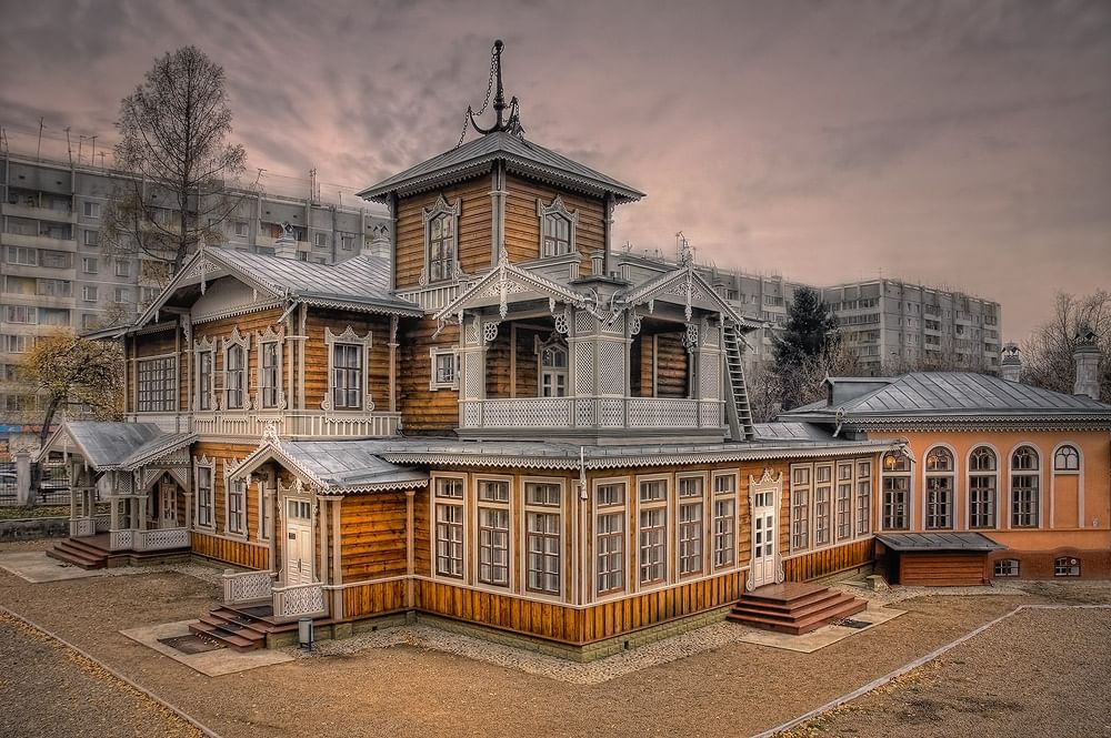 Деревянный иркутск фото