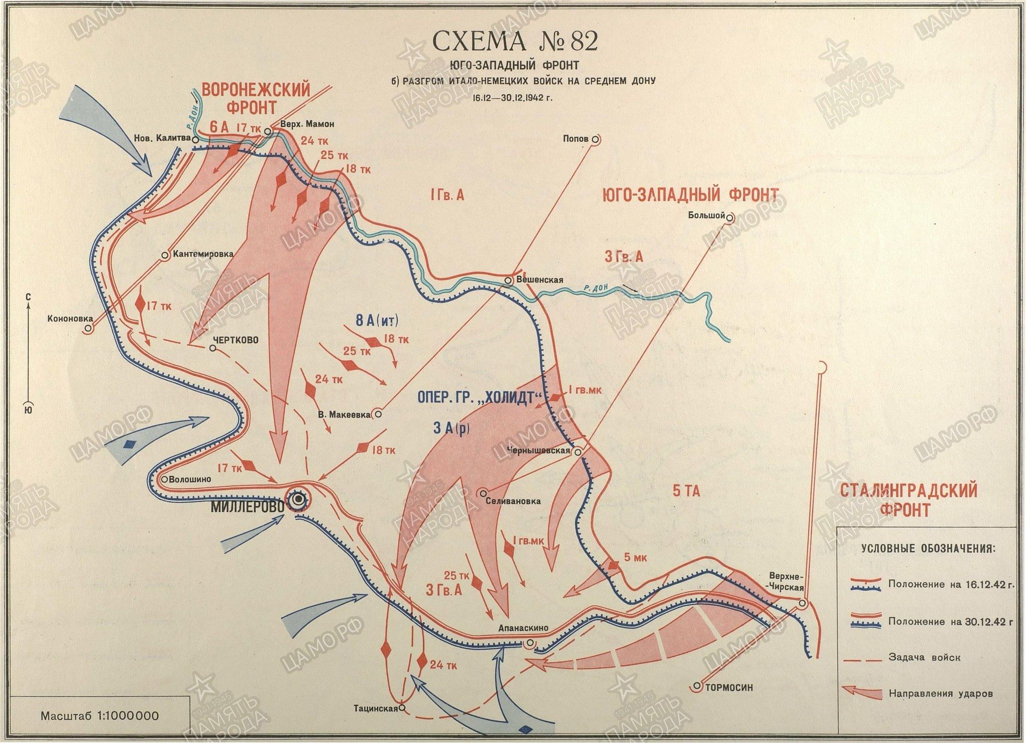 Операция сатурн карта