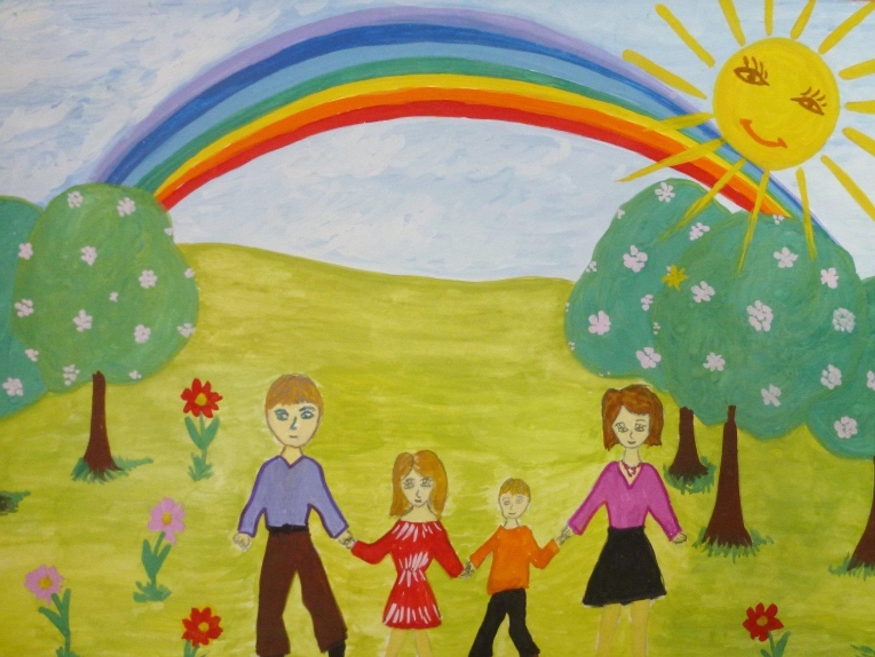 Детский рисунок на день детей. Рисунок моя семья. Рисунок на тему семья. Детские рисунки. Рисунок семьи детский.