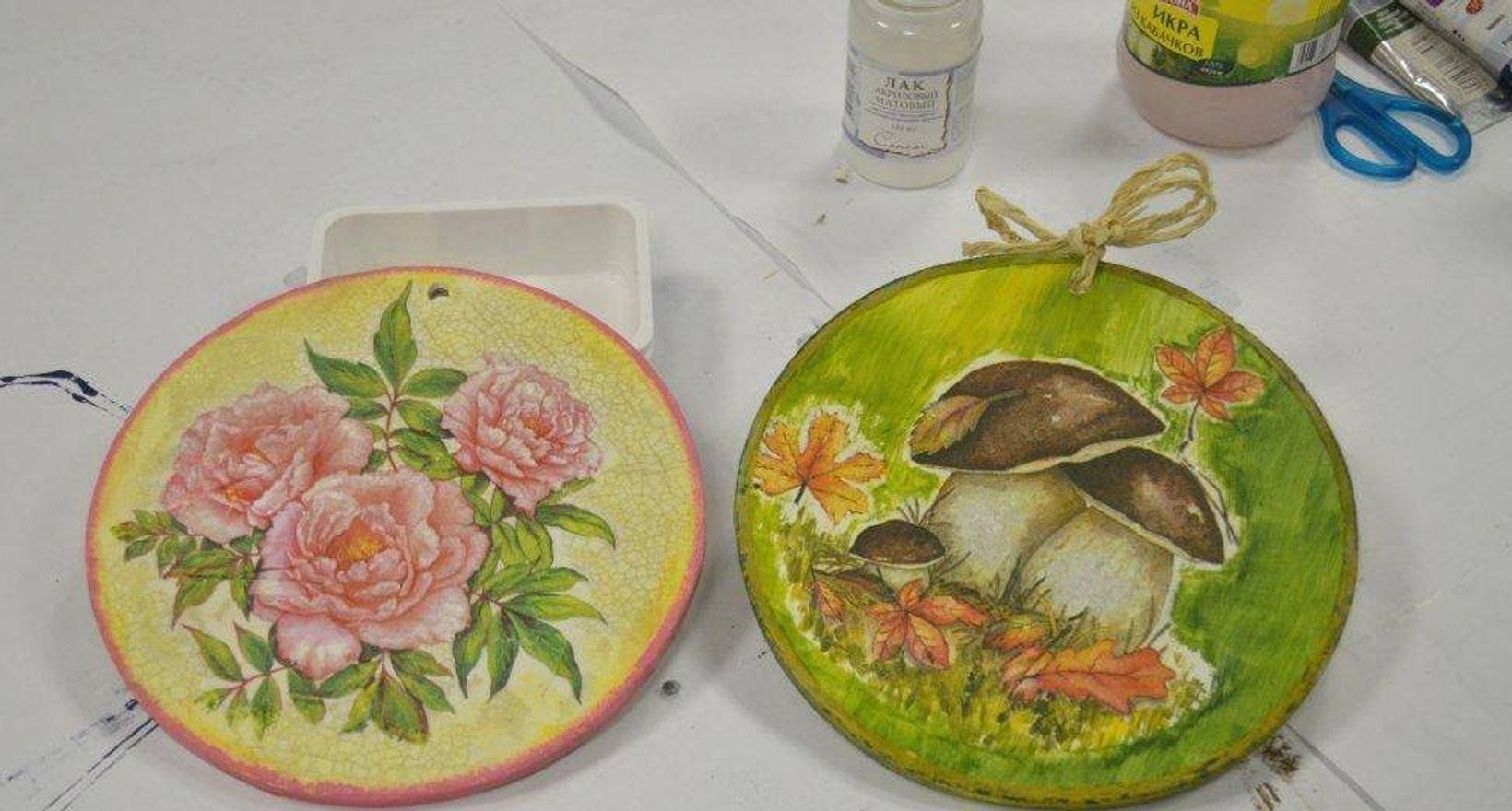Мастер класс декупаж для детей