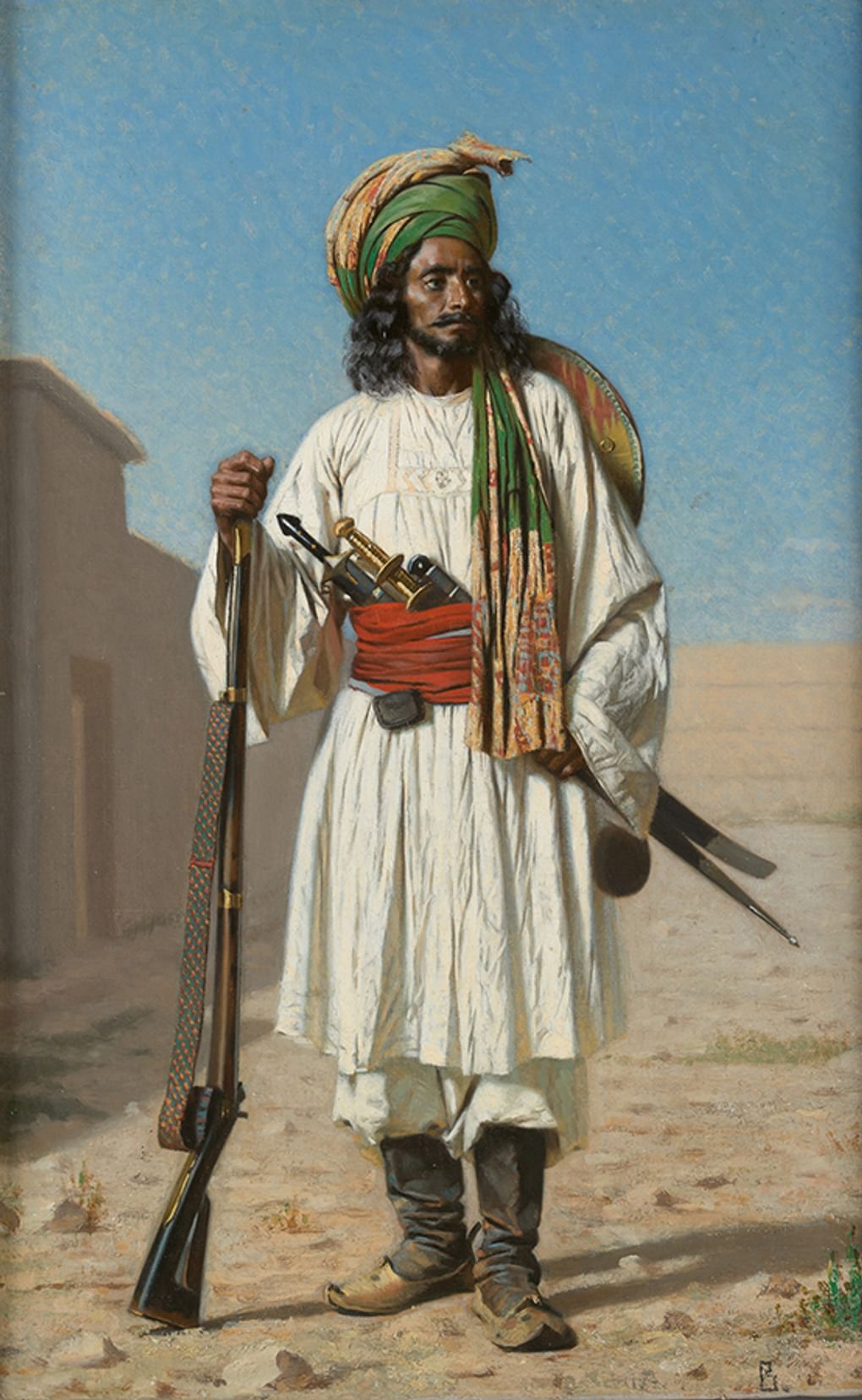 Василий Верещагин. Афганец. 1867-1868. Третьяковская галерея, Москва
