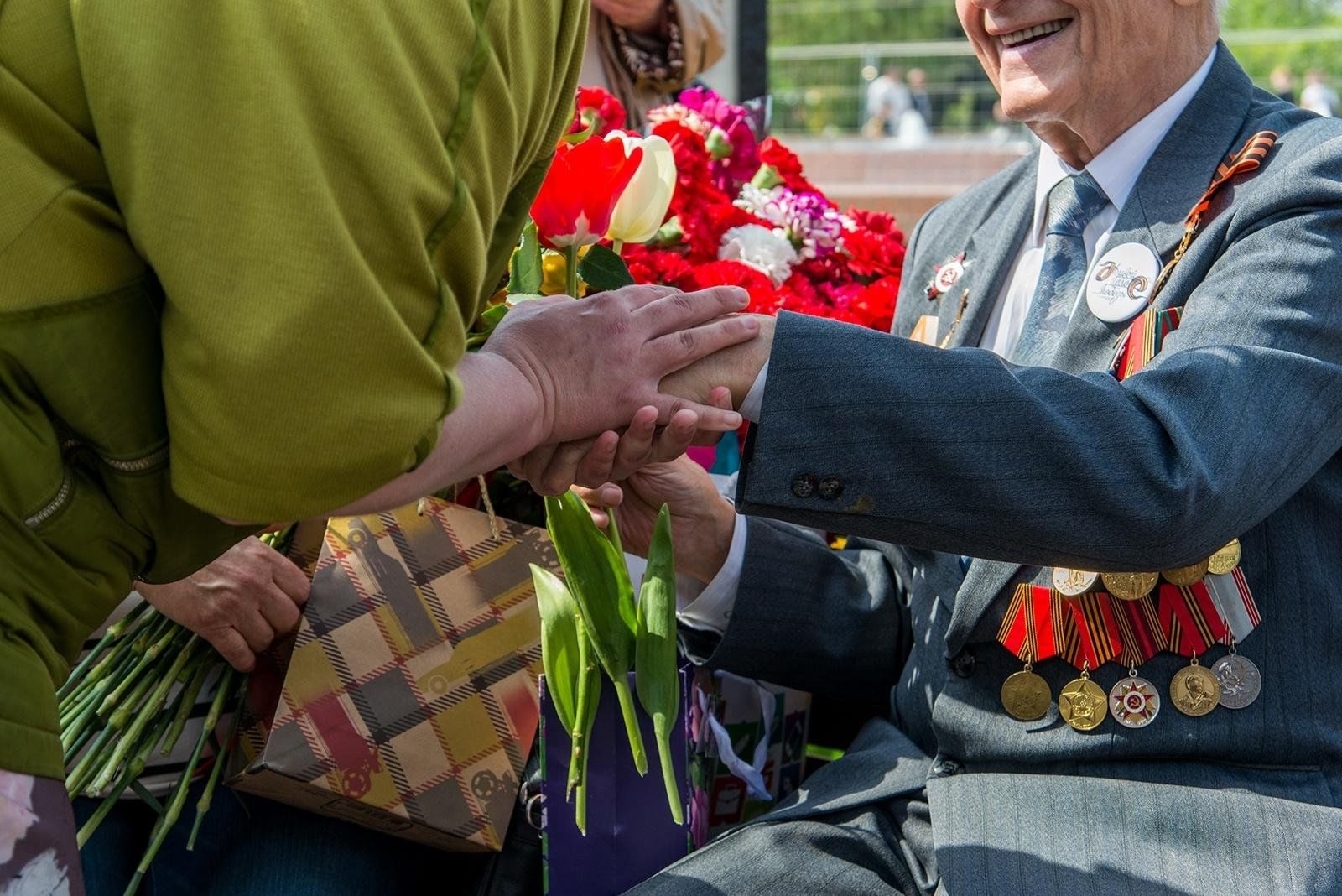 Ветераны войны в москве