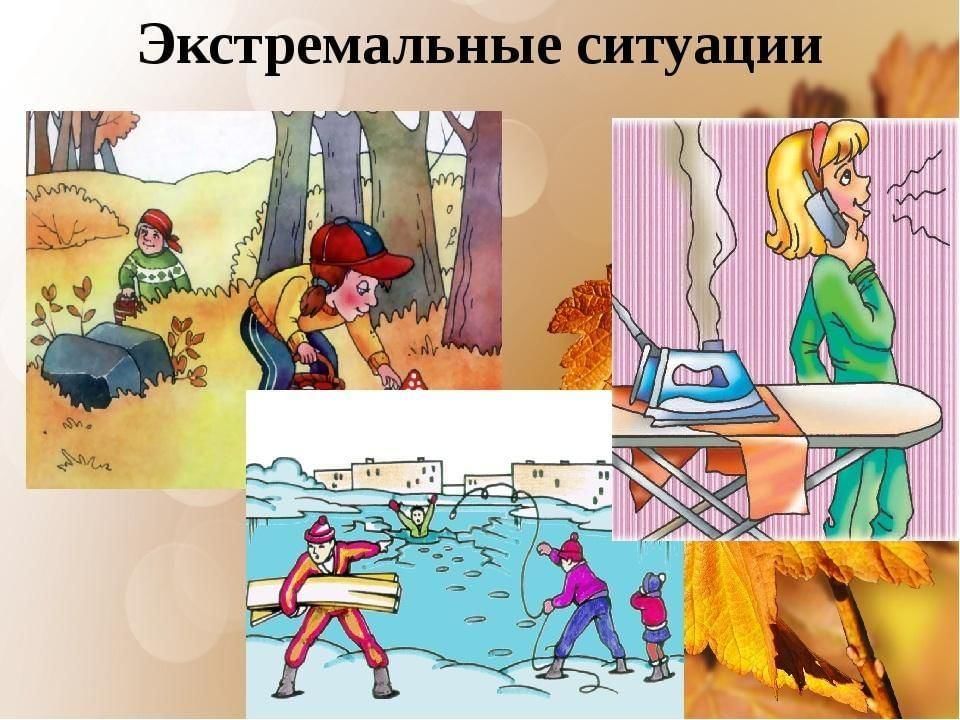 Экстремальные ситуации картинки для презентации