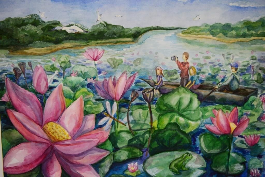 Рисунок про астрахань