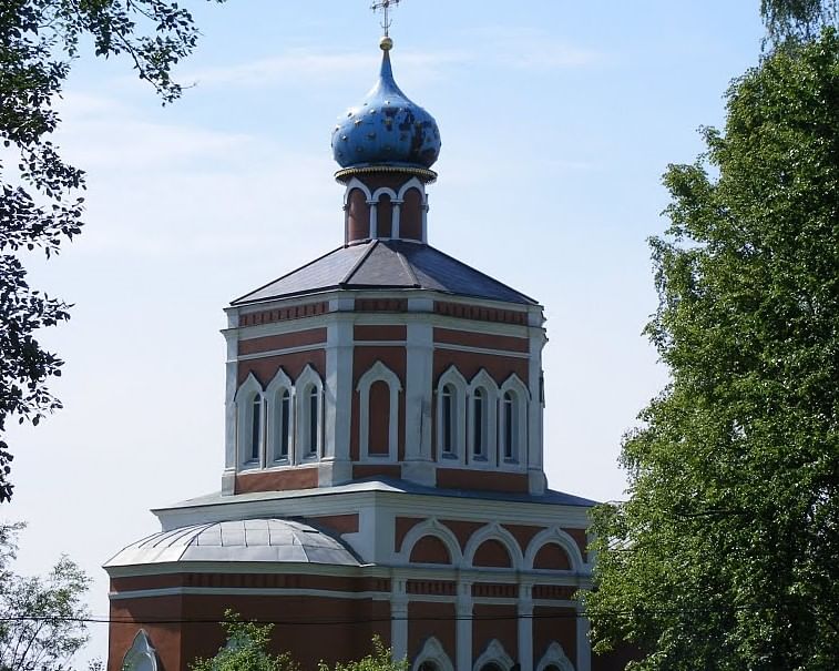 Михнево николо. Преображенский храм Михнево. Церковь Спаса Преображения в Михнево.