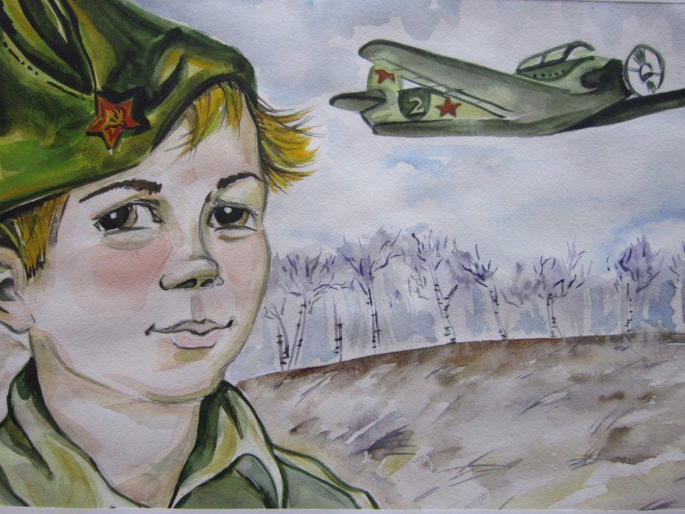 Рисунок на тему защита родины