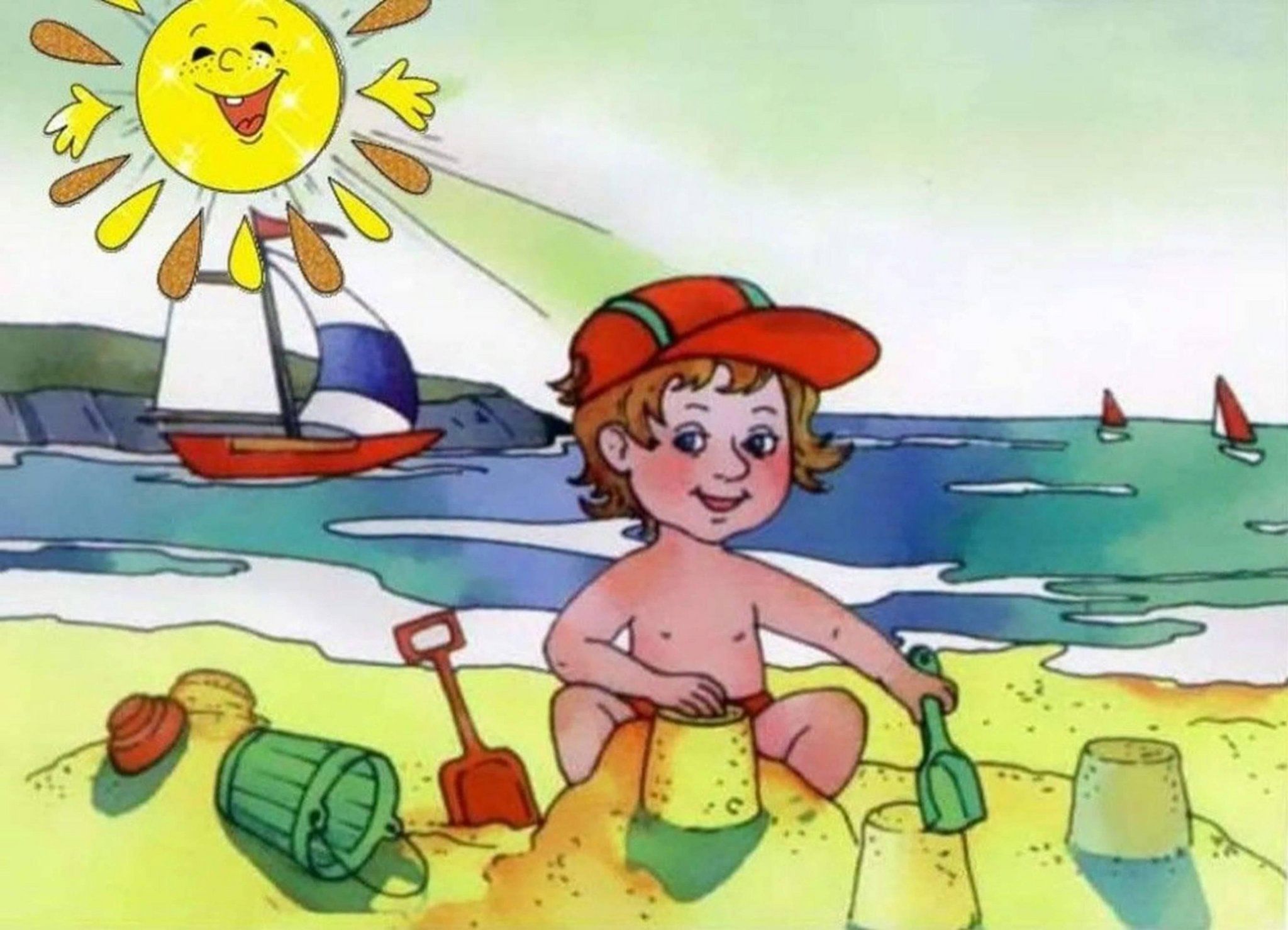Скорей скорей купаться. Летний рисунок для детей. Лето рисунок для детей. Безопасность на водоемах летом для дошкольников. Лето для дошкольников.