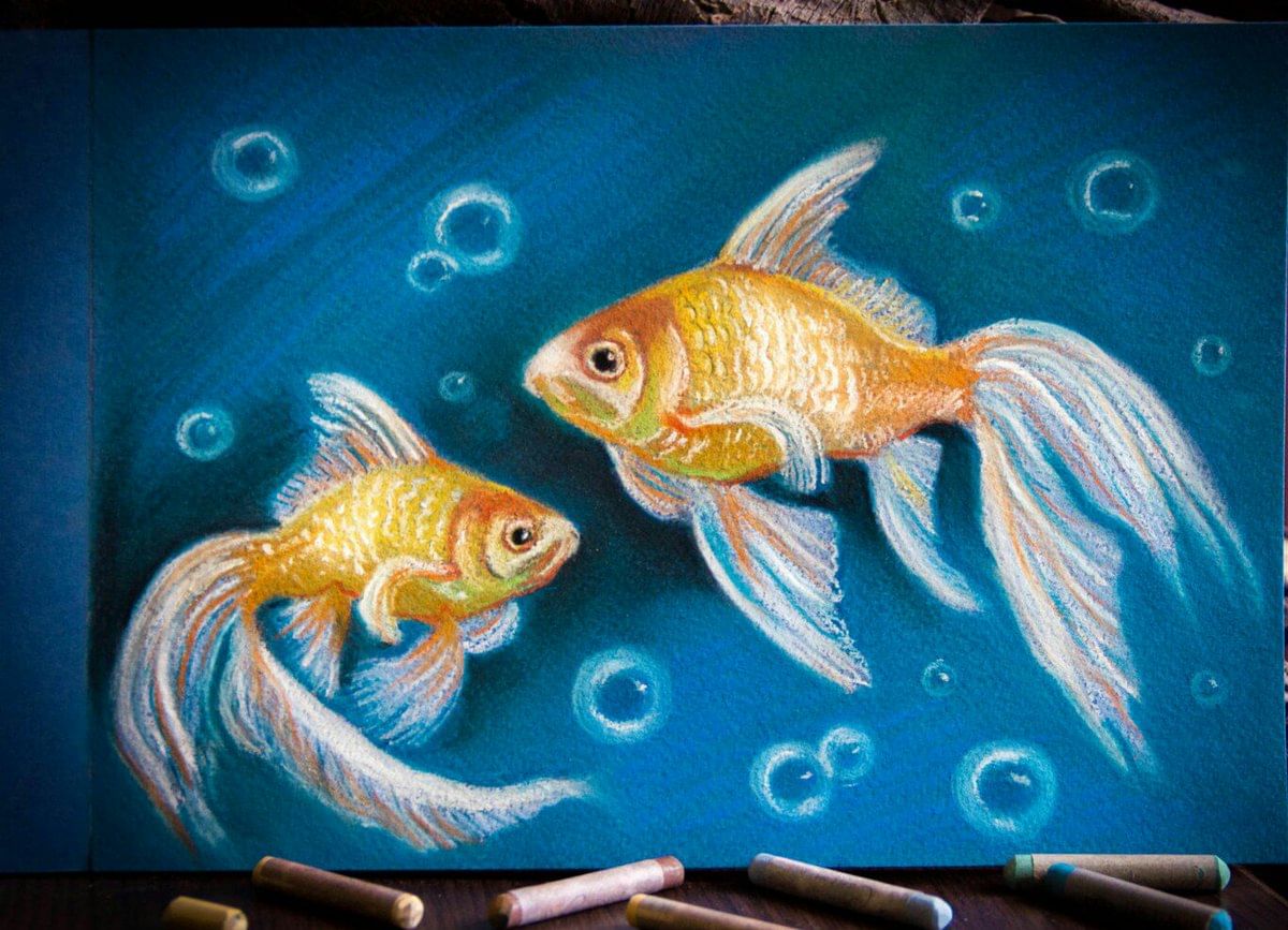 Goldfish картина кто нарисовал