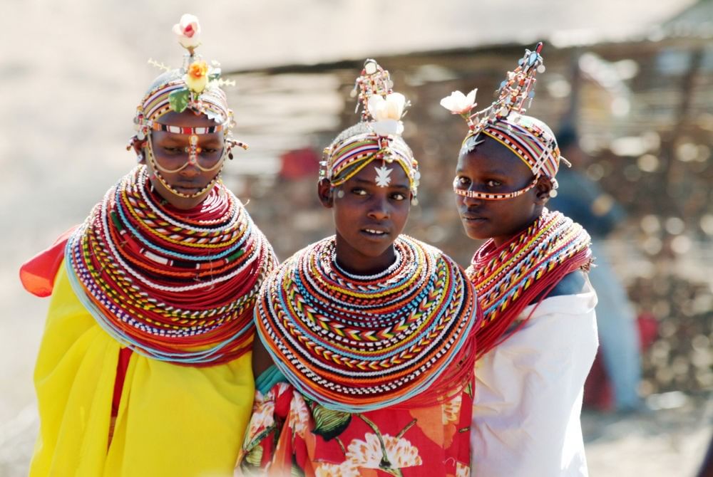 Национальный костюм танзании