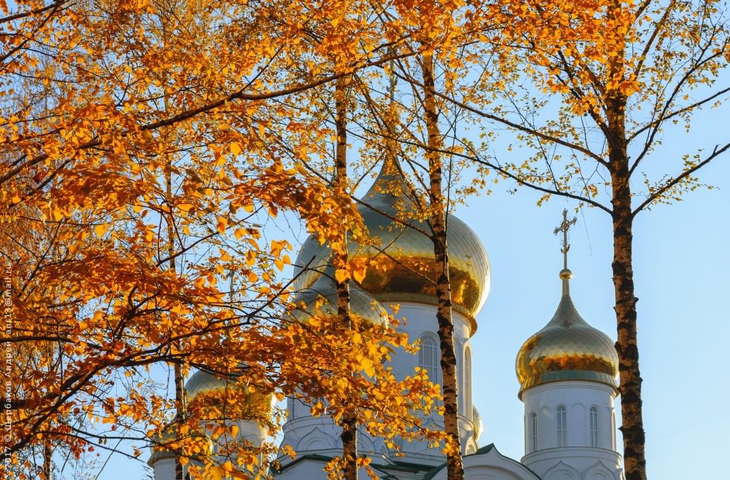 Церковь в ноябре фото
