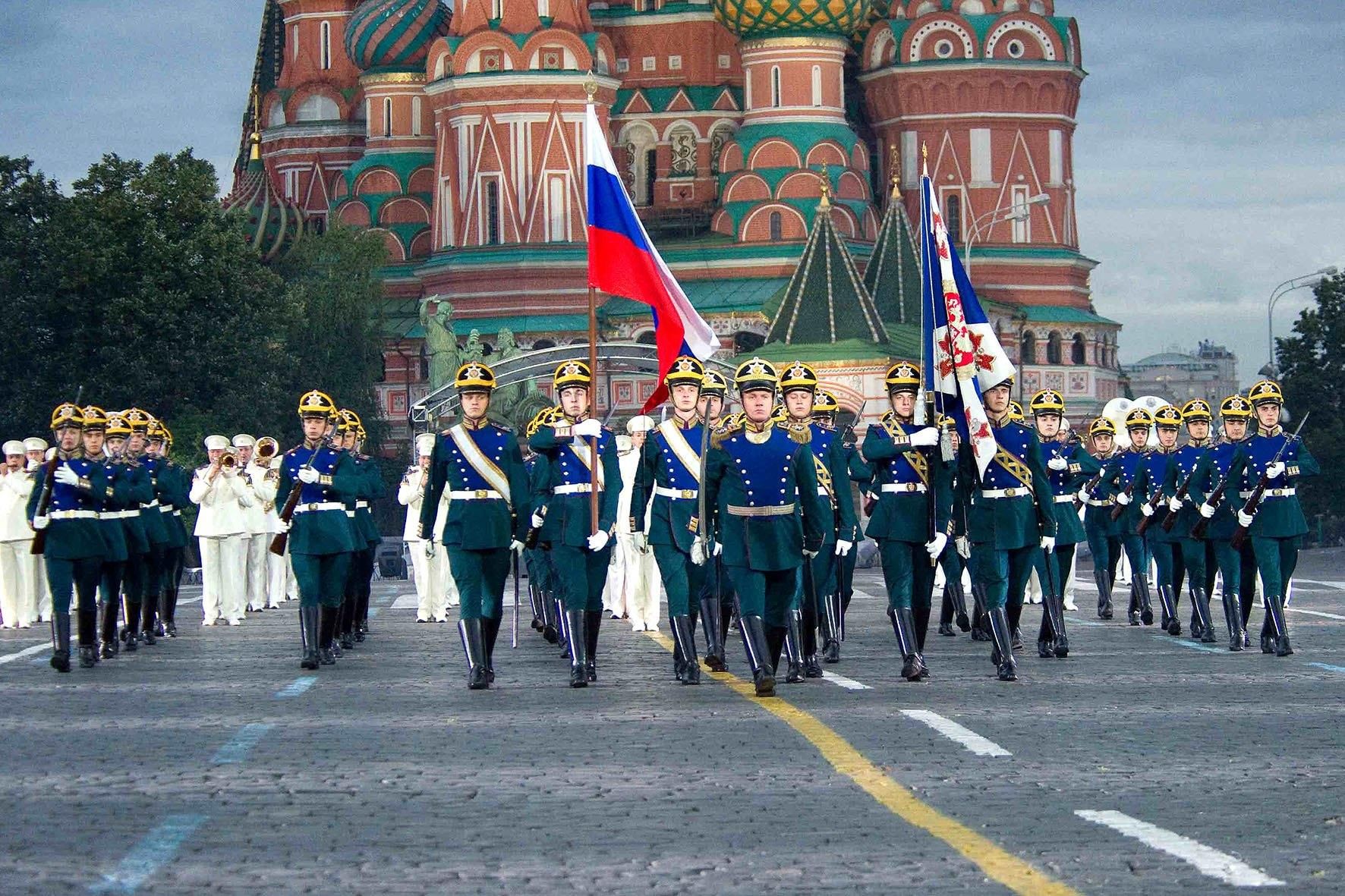День президентского полка комендатуры Московского Кремля