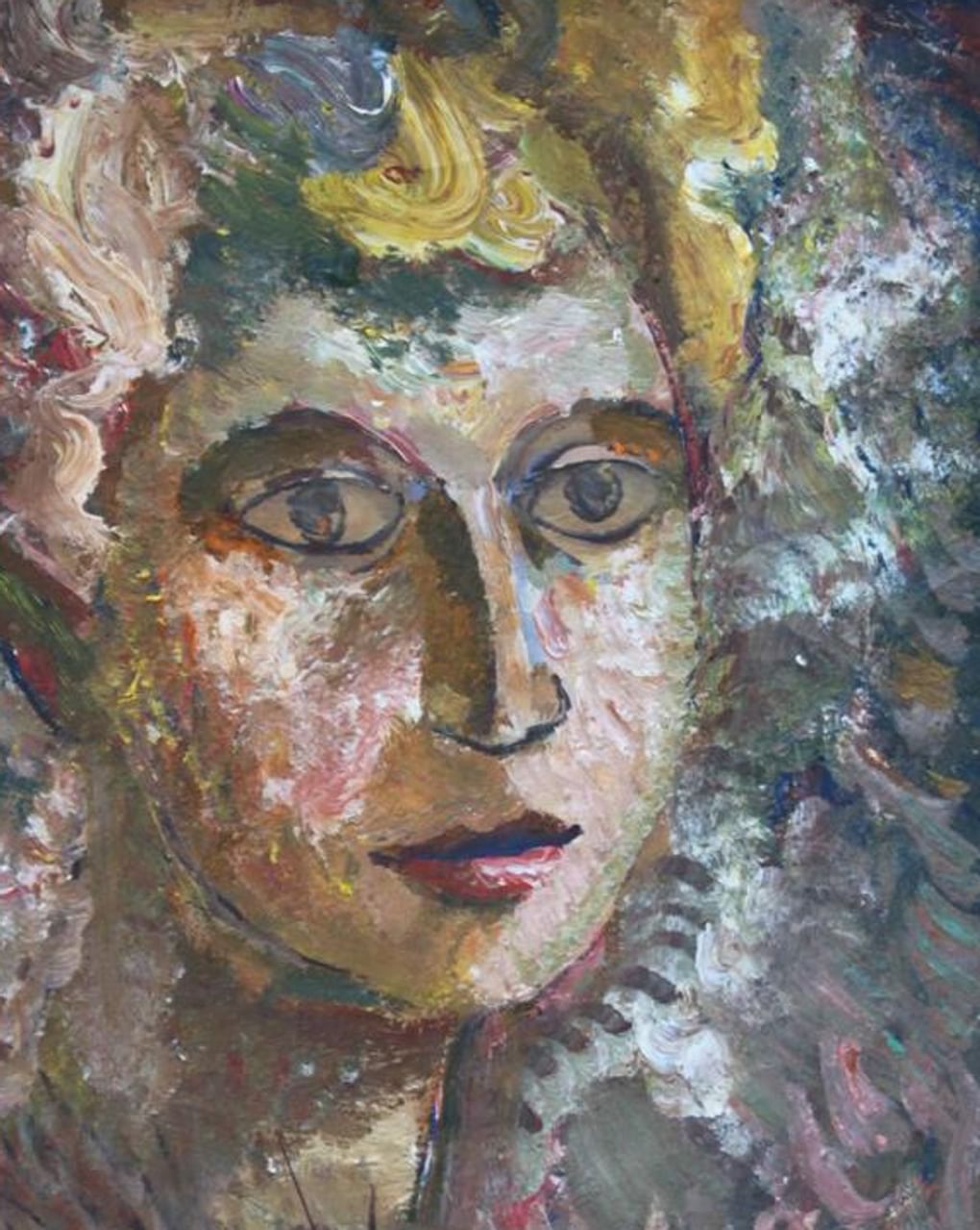Николай Шувалов. Портрет Сергея Есенина. 1980-е годы. Художественная галерея, Кострома
