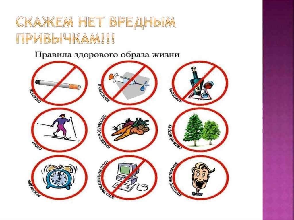 Проект здоровый образ жизни и вредные привычки