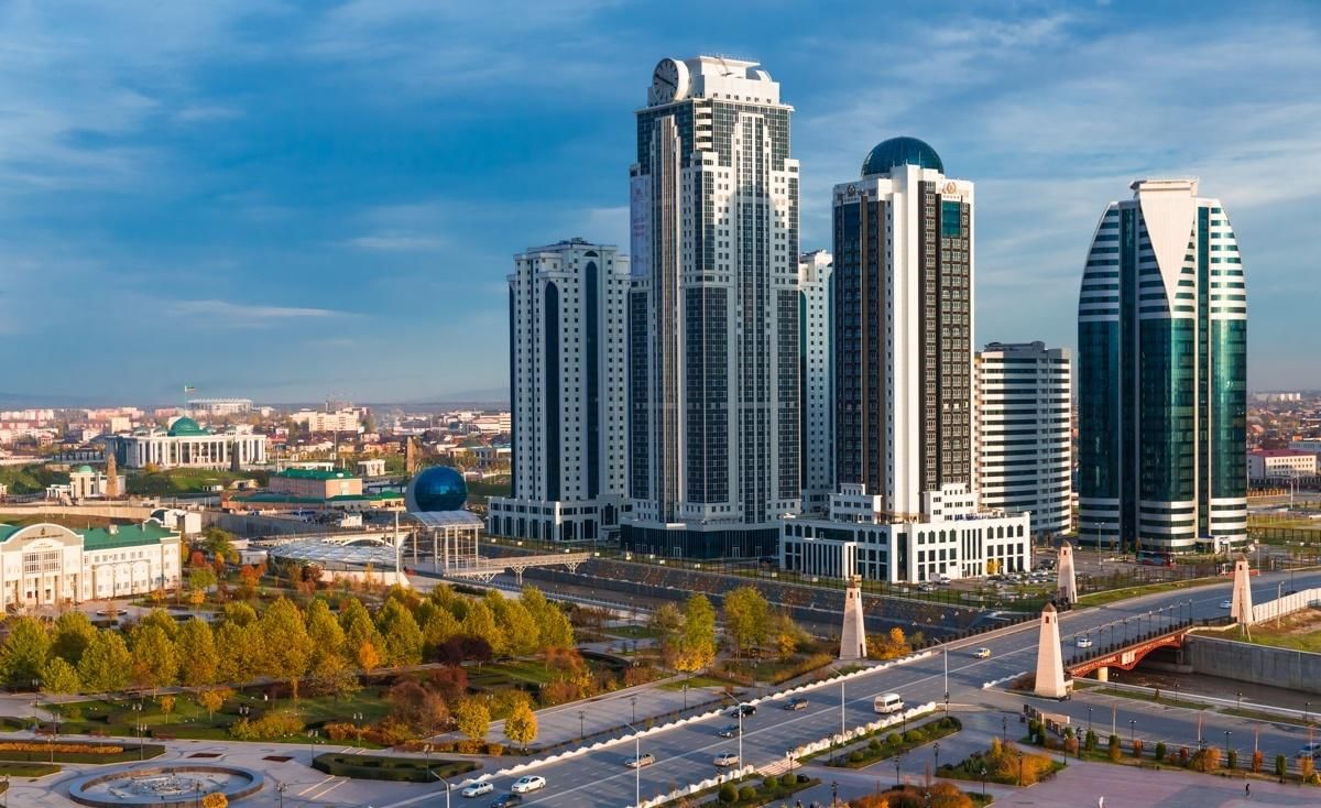 Грозный карта грозный сити