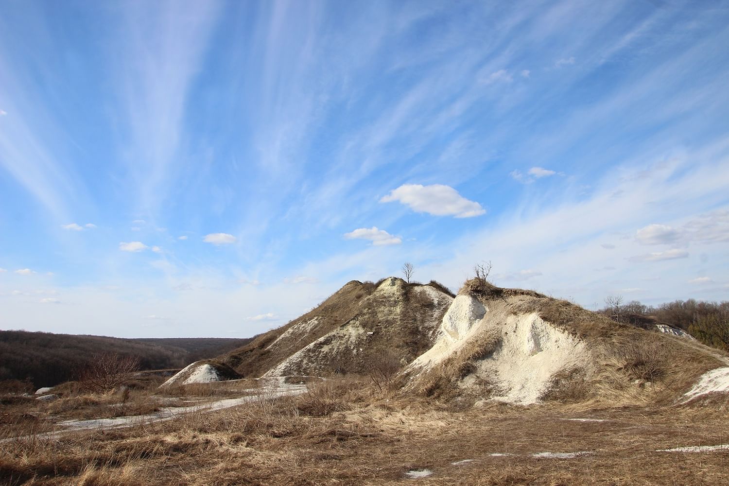 Меловые горы Шебекино