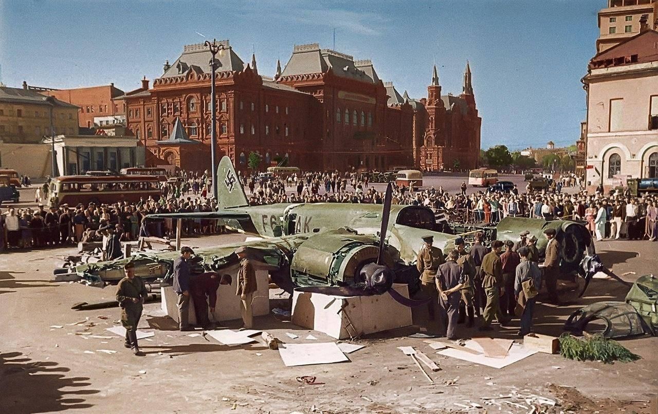 Москва во время великой отечественной войны фото
