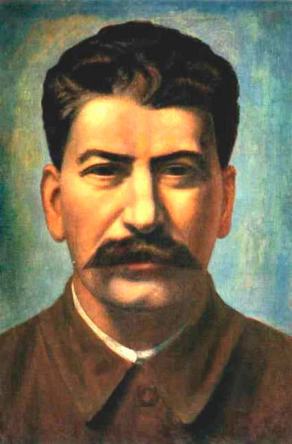 Павел Филонов. Портрет Иосифа Сталина. 1935. Государственный Русский музей, Санкт-Петербург