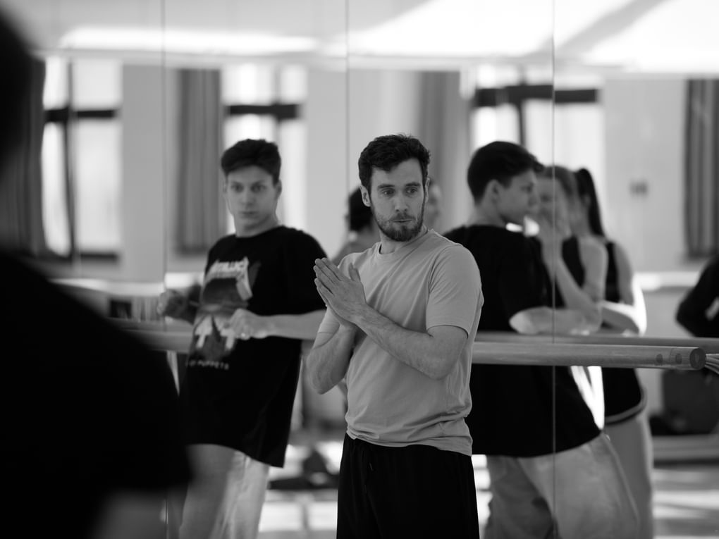 Репетиция балета Константина Семенова «Зазеркалье». 2022 год. Фотография: Карина Житкова / предоставлена организаторами