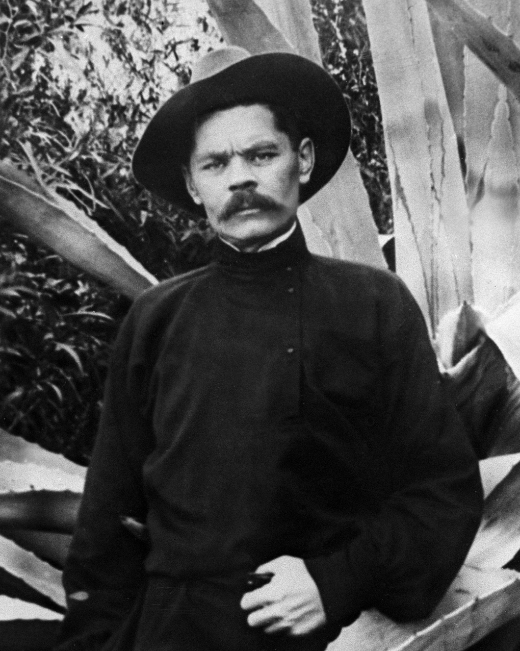 Писатель Максим Горький. 1907 год. Италия. Фотография: Архив ТАСС