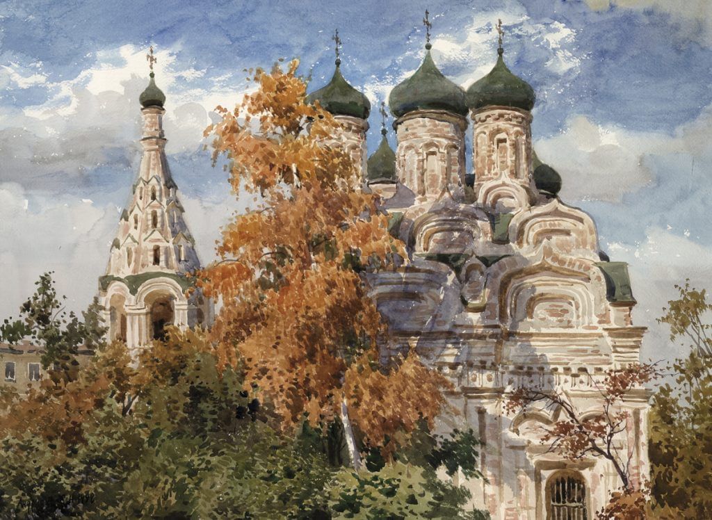 Акварели сергея андрияки фото