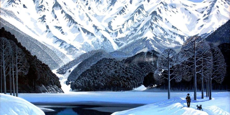 Основное изображение для события Мастер-класс по живописи «Красота зимы»