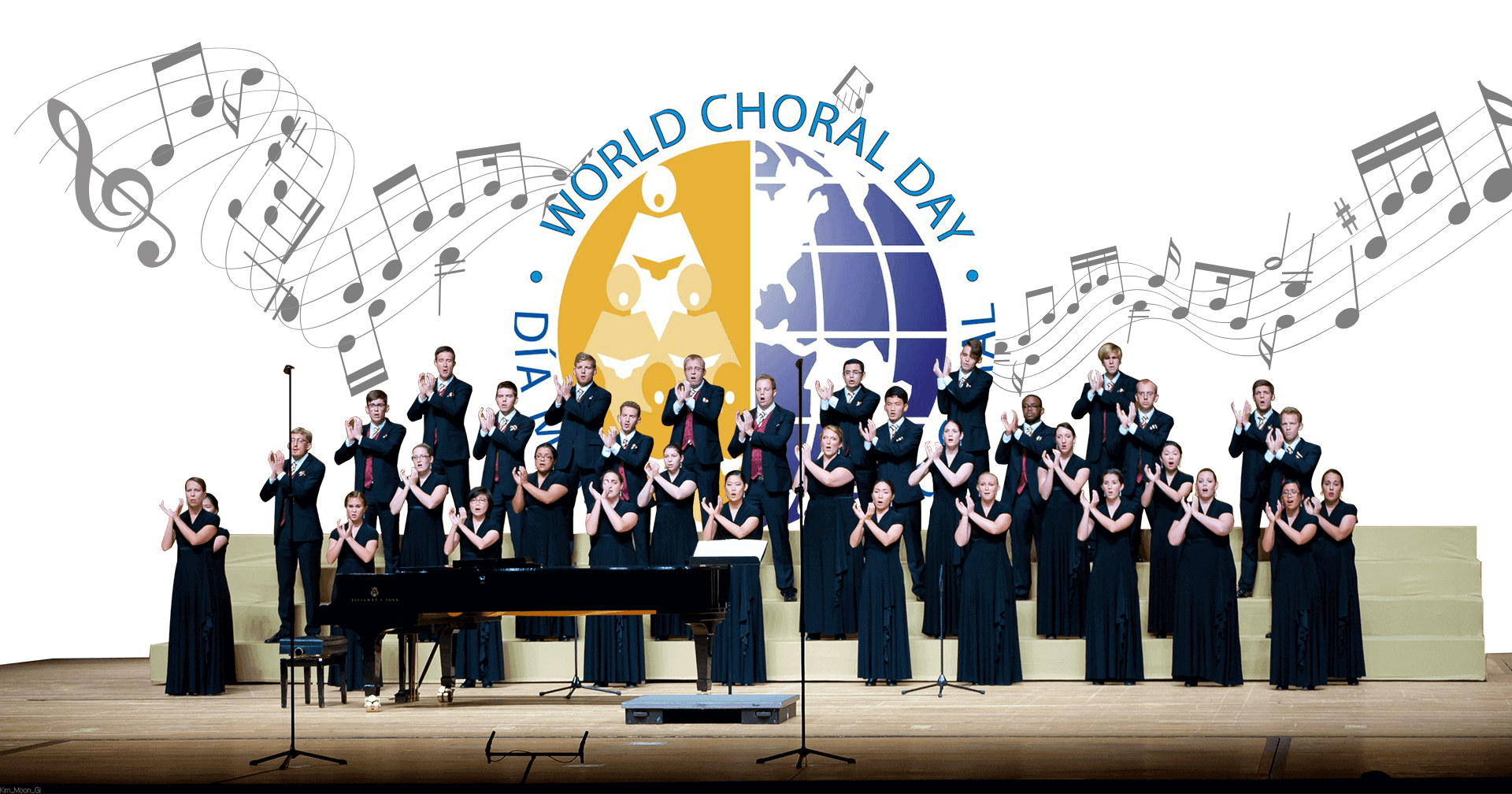 Хор дуэт. Всемирный день хорового искусства (World Choral Day). Всемирный день хорового пени. Всемирный день пения. День хорового пения.