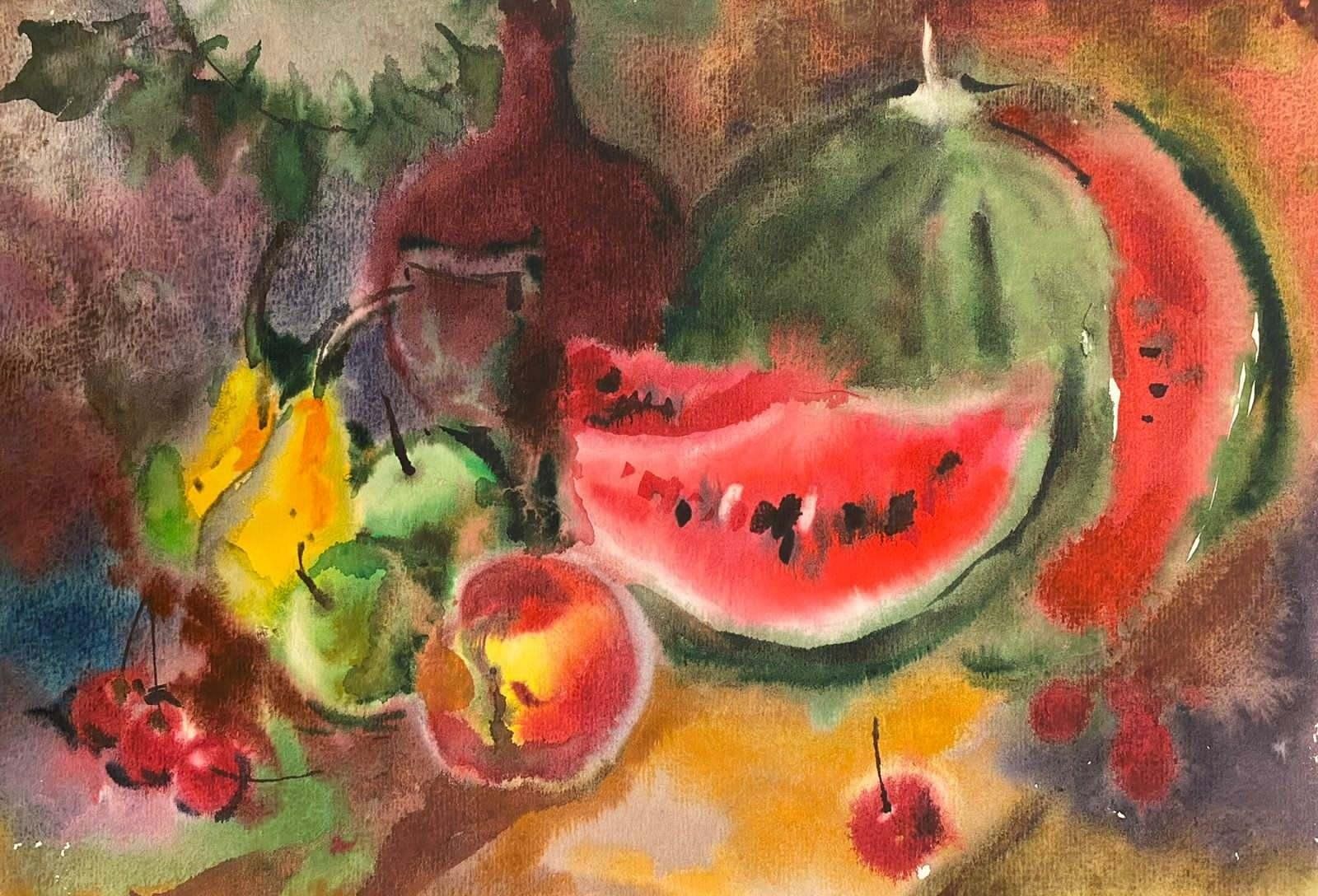 Мастер класс по рисованию акварелью