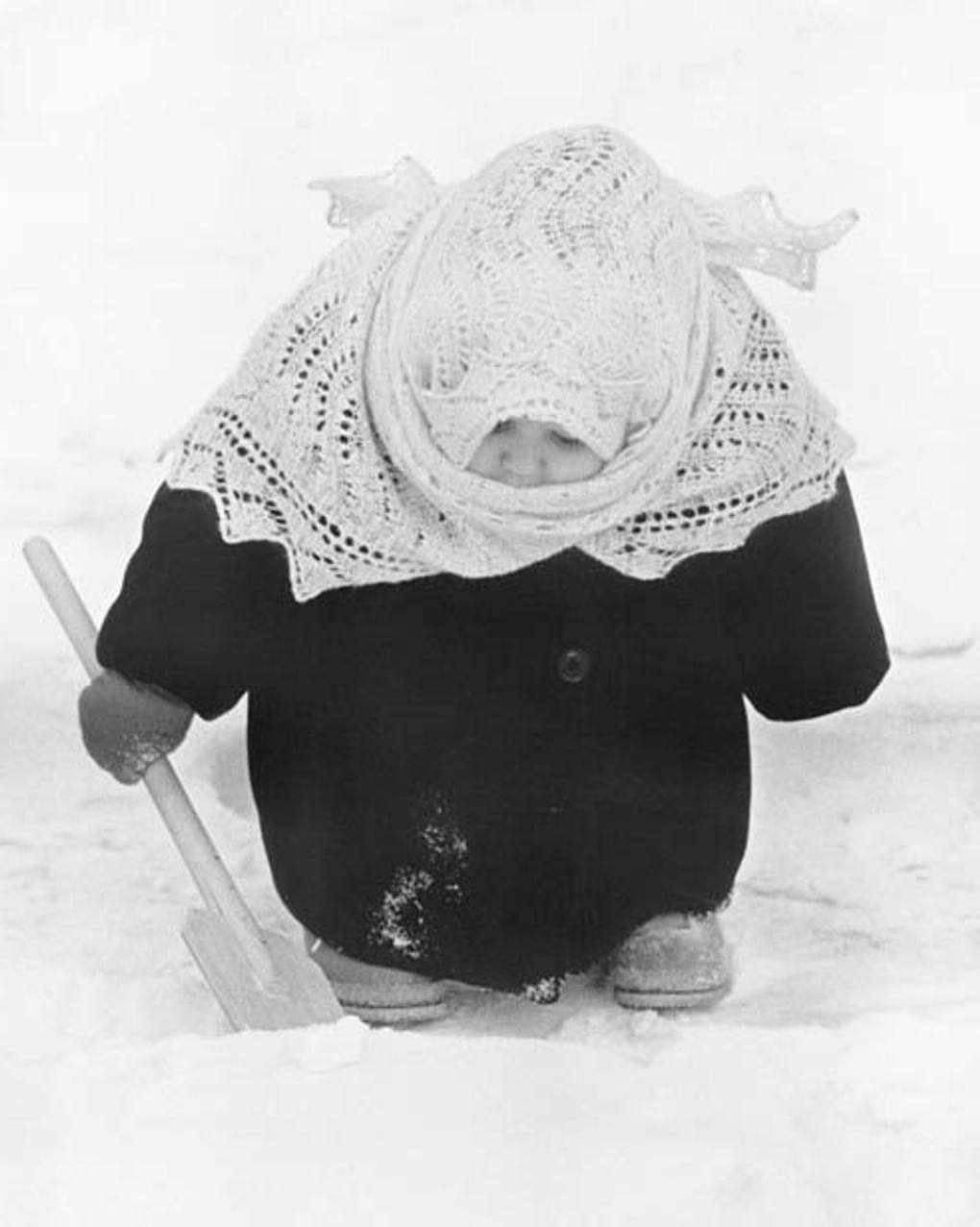 Владимир Лагранж. Бабуля (фрагмент). 1965. Фотография: монография «Владимир Лагранж 1960 – 1990»