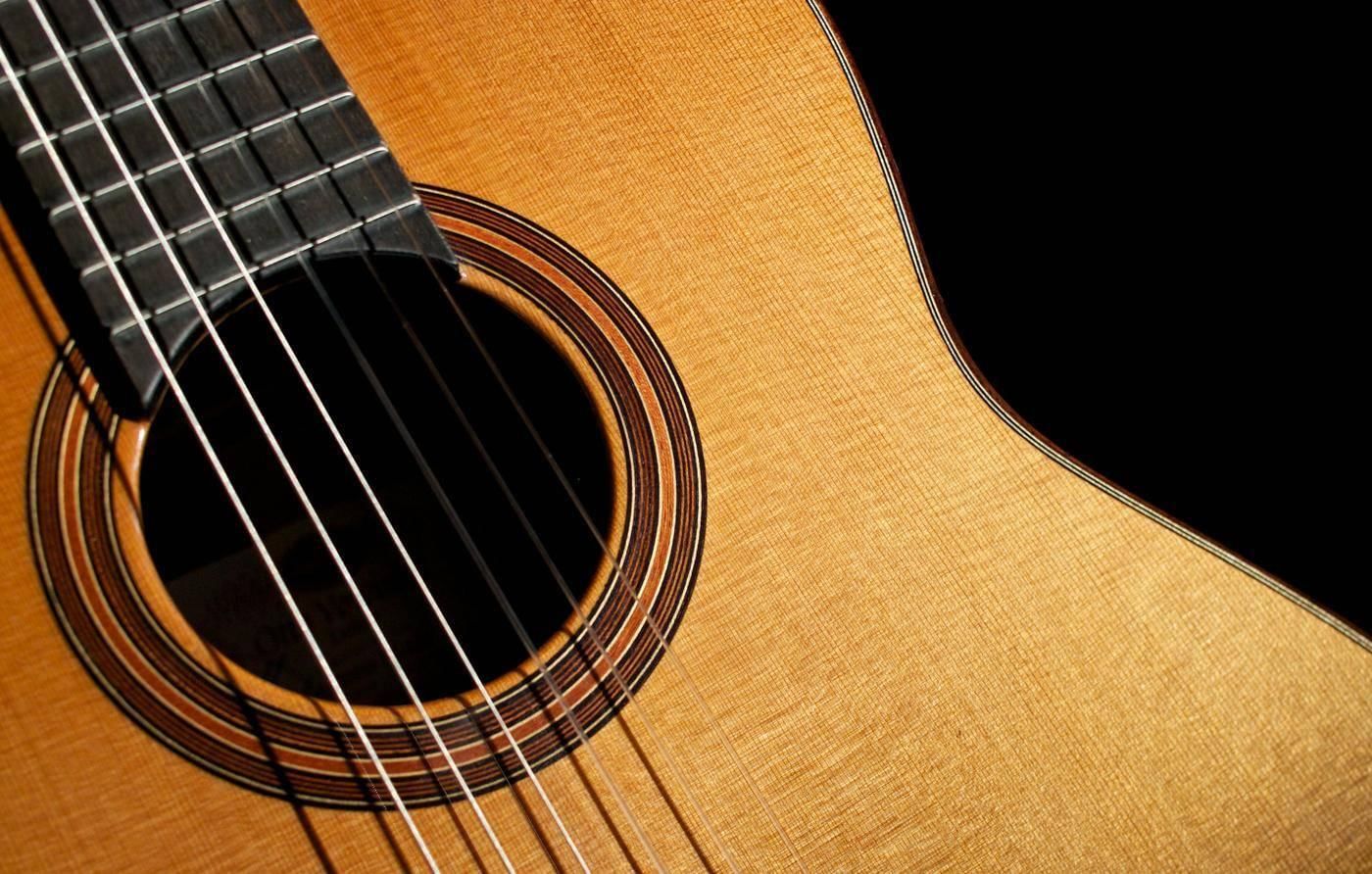 acoustic guitar wallpaper widescreen