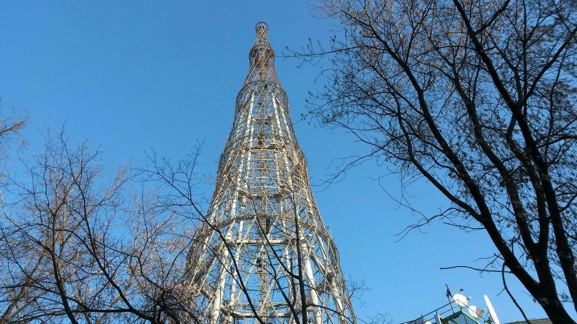 Шуховская башня на Шаболовке 2021