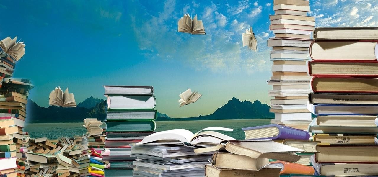 Коллаж из книг картинки