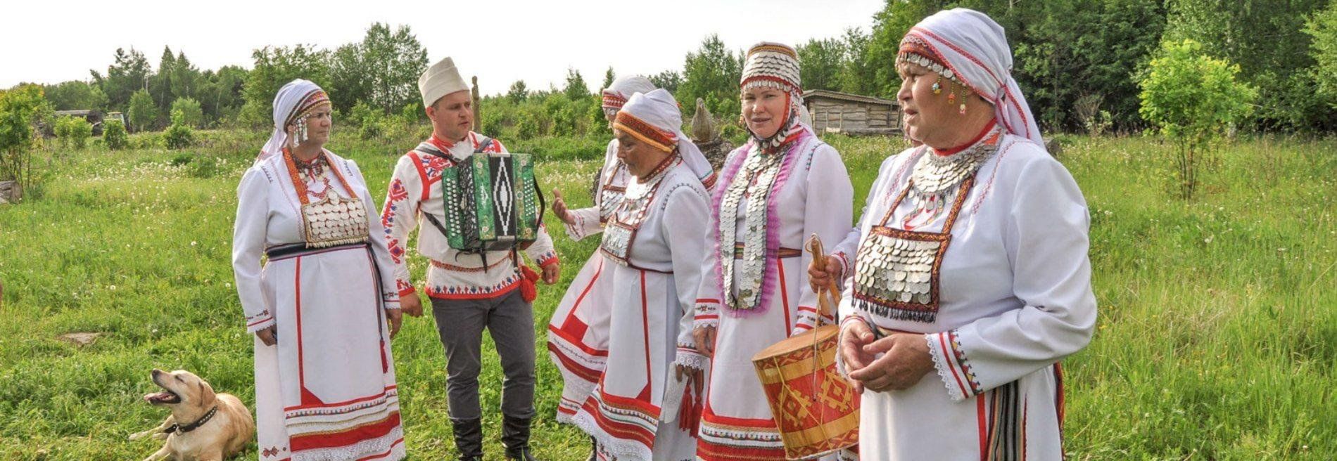 Один из древнейших музыкальных народов мари. Дрожжановский район.