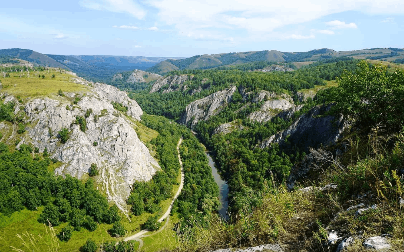 Природный парк "Мурадымовское ущелье", Кугарчинский район. Фотография из альбома