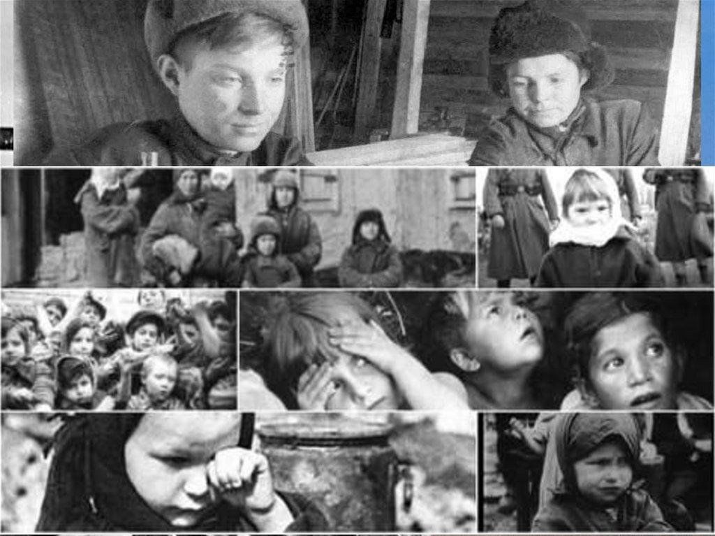 Дети в годы войны проект