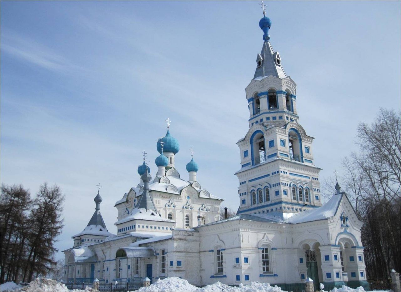 Города кирс кировская. Церковь город Кирс.