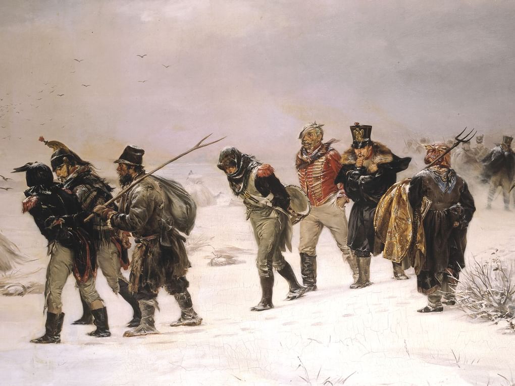 Илларион Прянишников. В 1812 году (фрагмент). 1874. Государственная Третьяковская галерея, Москва