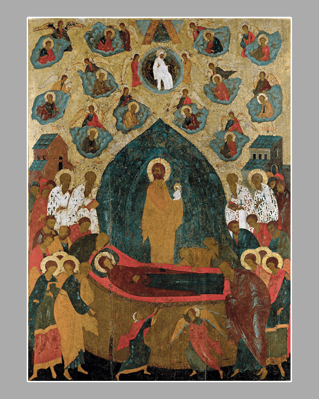 Дионисий. Успение Богоматери. 1499–1500. Вологодский государственный историко-архитектурный и художественный музей-заповедник, Вологда