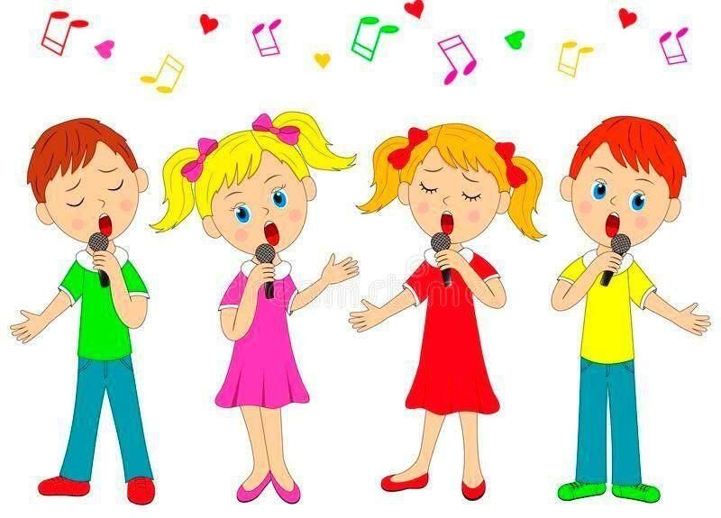 Вместе песенки поют. Дети поют на белом фоне. Дети поют иллюстрация. Дети поют для детей. Пение картинки для детей.