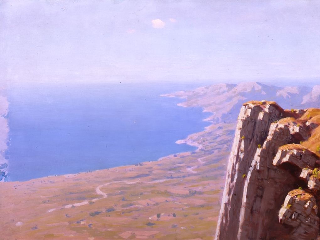 Архип Куинджи. Берег моря. 1898–1908. Вятский художественный музей имени В.М. и А.М. Васнецовых, Киров. Выставка «Наш! Путь на пользу», Музей-заповедник «Коломенское», Москва