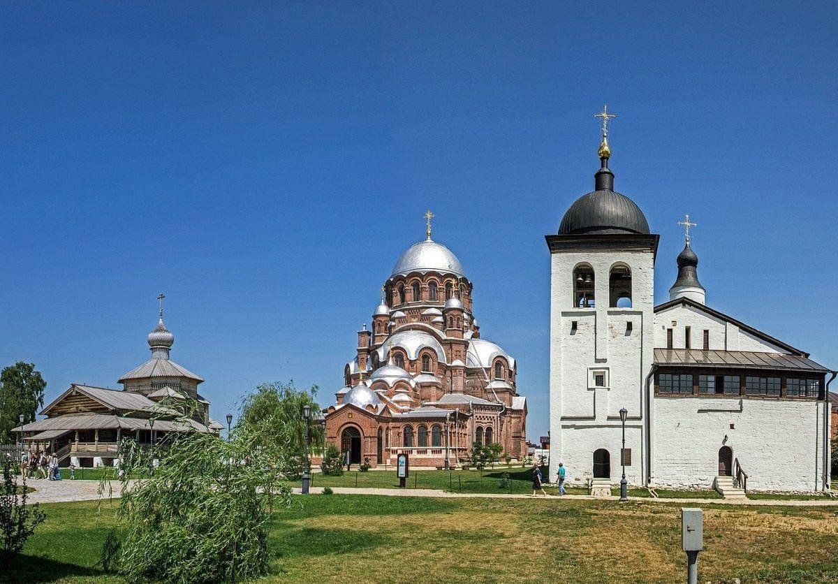 Иоанно предтеченский монастырь свияжск фото Обзорная экскурсия по Свияжску для детей и подростков с ОВЗ 2023, Зеленодольский