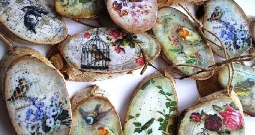 Творческий проект декупаж на спиле дерева