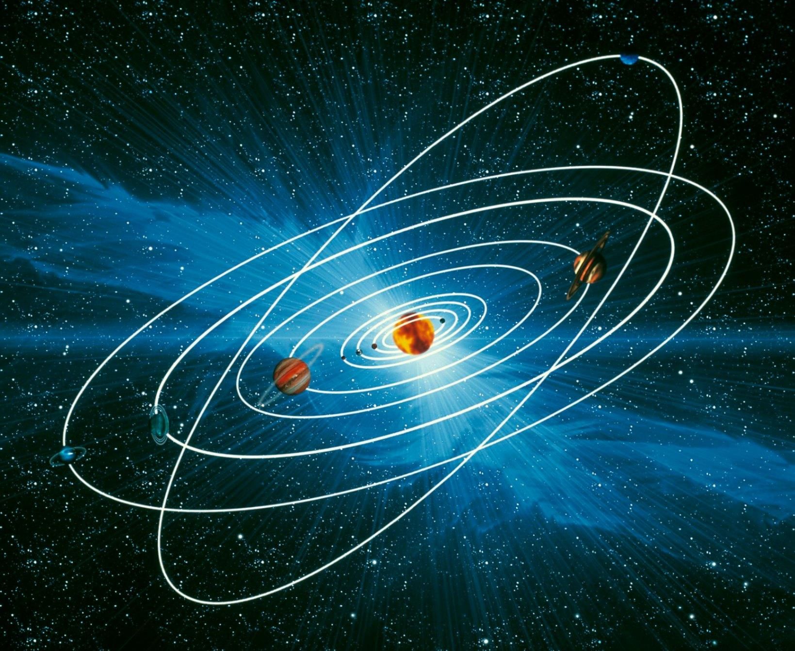 Траектория движения планет солнечной системы