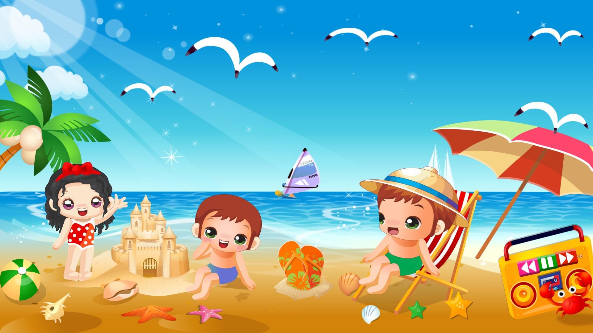 Сочи пляж для ребенка. Пляж рисунок. Рисунок лето. Лето для дошкольников. Пляж мультяшный.