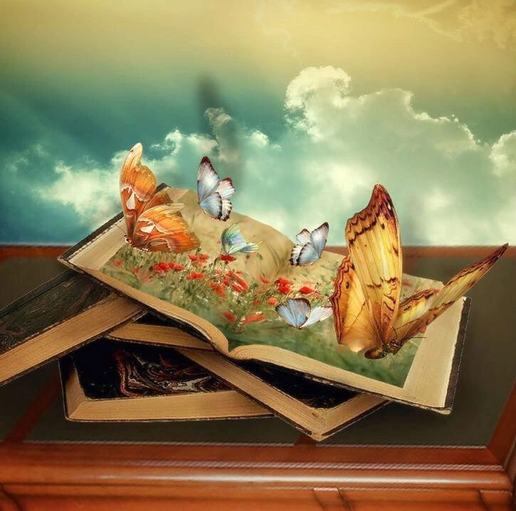 Картинка мир книг